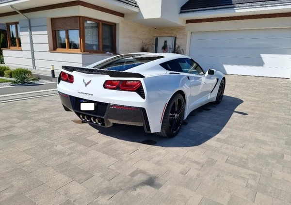 Chevrolet Corvette cena 219000 przebieg: 19640, rok produkcji 2017 z Przasnysz małe 191